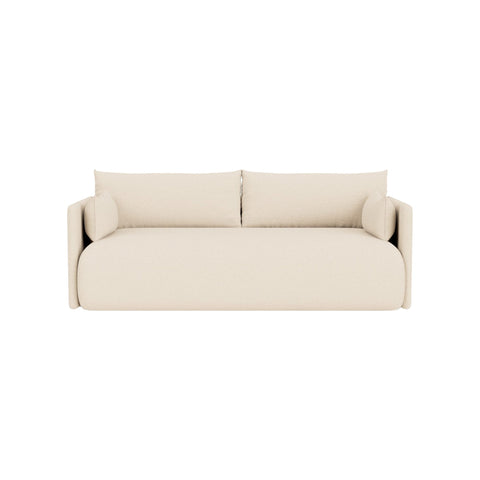Audo Copenhagen Offset Sofa, 2 Seater in Logan Jasmine, packshot on white