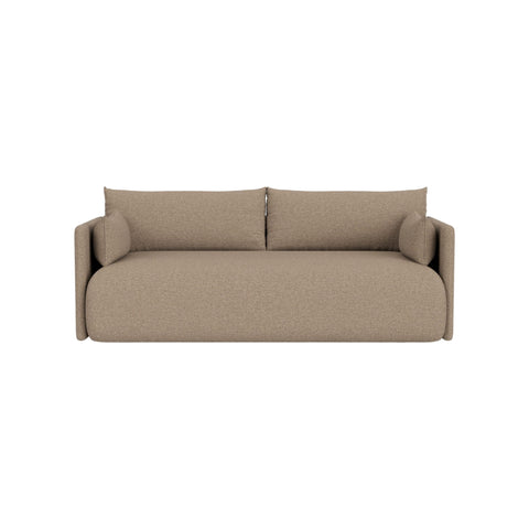 Audo Copenhagen Offset Sofa, 2 Seater in Logan Flint, packshot on white