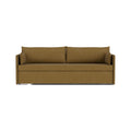 Audo Copenhagen Offset Sofa Bed 3-Seater in Audo Bouclé 06, packshot on white