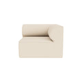 Audo Copenhagen Eave Sectional, 38" Depth, Right Corner in Logan Jasmine, packshot on white