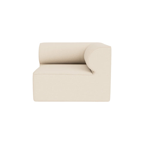 Audo Copenhagen Eave Sectional, 38" Depth, Right Corner in Logan Jasmine, packshot on white