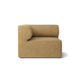 Audo Copenhagen Eave Sectional, 38" Depth, Left Corner in Audo Bouclé 06, packshot on white