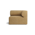 Audo Copenhagen Eave Sectional, 38" Depth, Right Corner in Audo Bouclé 06, packshot on white