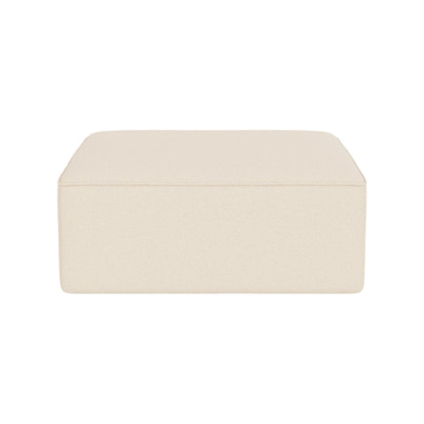 Audo Copenhagen Eave Sectional, Pouf 38" in Logan Jasmine, packshot on white