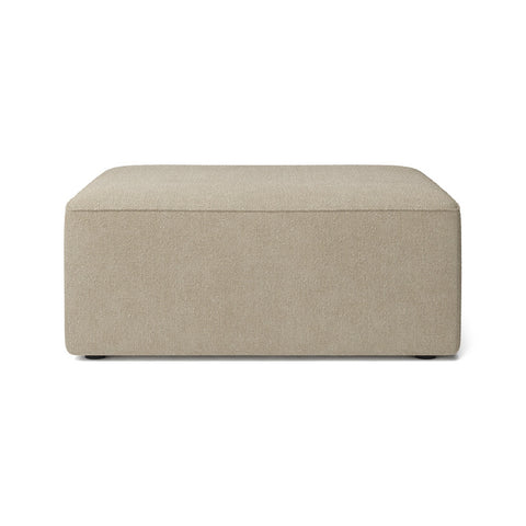 Audo Copenhagen Eave Sectional, Pouf 38" in Audo Bouclé 02, packshot on white