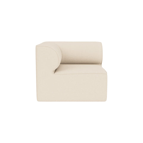 Audo Copenhagen Eave Sectional, 34" Depth, Standard Modules, Left Corner, 34" in Logan Jasmine, packshot on white