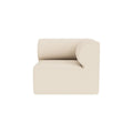 Audo Copenhagen Eave Sectional, 34" Depth, Standard Modules, Right Corner, 34" in Logan Jasmine, packshot on white