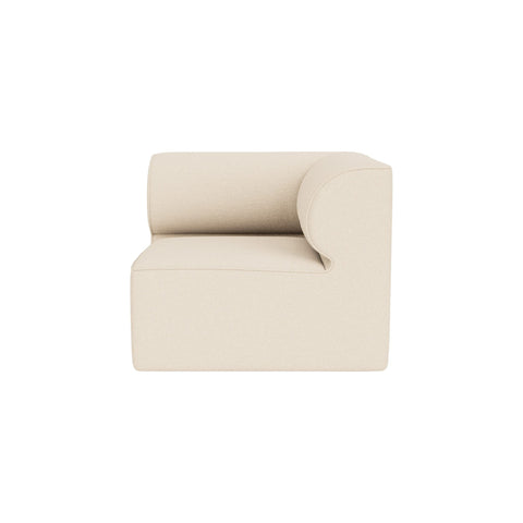 Audo Copenhagen Eave Sectional, 34" Depth, Standard Modules, Right Corner, 34" in Logan Jasmine, packshot on white