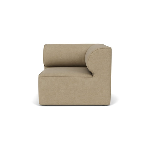 Audo Copenhagen Eave Sectional, 34" Depth, Standard Modules, Right Corner, 34" in Audo Bouclé 02, packshot on white