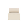 Audo Copenhagen Eave Sectional, 34" Depth, Standard Modules, Open Section in Logan Jasmine, packshot on white