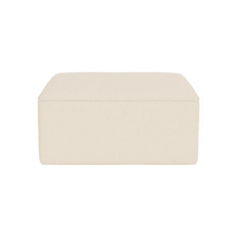 Audo Copenhagen Eave Sectional, Pouf 34" in Logan Flint, packshot on white