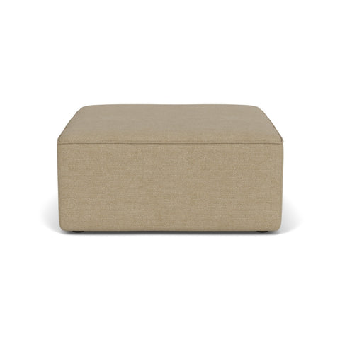 Audo Copenhagen Eave Sectional, Pouf 34" in Audo Bouclé 02, packshot on white