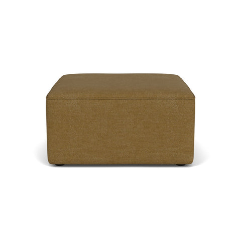 Audo Copenhagen Eave Sectional, Pouf 30" in Audo Bouclé 06, packshot on white