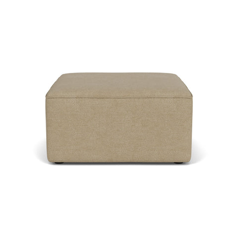 Audo Copenhagen Eave Sectional, Pouf 30" in Audo Bouclé 02, packshot on white