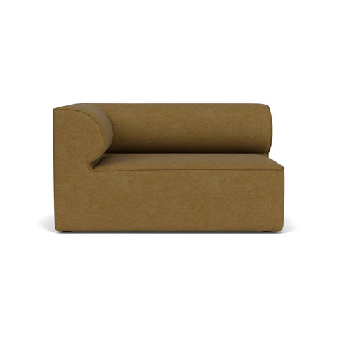 Audo Copenhagen Eave Sectional, 34" Depth, Standard Modules, Left Corner, 51" in Audo Bouclé 06, packshot on white