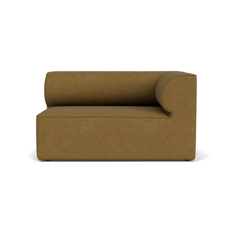 Audo Copenhagen Eave Sectional, 34" Depth, Standard Modules, Right Corner, 51" in Audo Bouclé 06, packshot on white