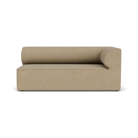 Audo Copenhagen Eave Sectional, 34" Depth, Standard Modules, Right Corner, 68" in Logan Flint, packshot on white