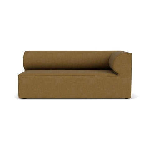 Audo Copenhagen Eave Sectional, 34" Depth, Standard Modules, Right Corner, 68" in Audo Bouclé 06, packshot on white