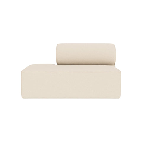 Audo Copenhagen Eave Sectional, 34" Depth, Chaise Modules, Left Open End in Logan Jasmine, packshot on white