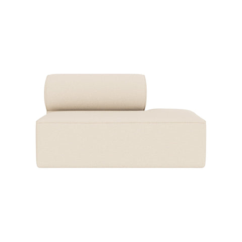 Audo Copenhagen Eave Sectional, 34" Depth, Chaise Modules, Right Open End in Logan Jasmine, packshot on white