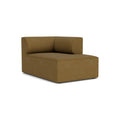 Audo Copenhagen Eave Sectional, 34" Depth, Chaise Modules, Right Chaise Lounge in Audo Bouclé 06, packshot on white