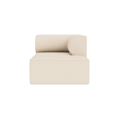 Audo Copenhagen Eave Sectional, 34" Depth, Chaise Modules, Right Chaise Lounge in Logan Jasmine, packshot on white