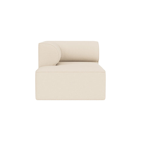 Audo Copenhagen Eave Sectional, 34" Depth, Chaise Modules, Left Chaise Lounge in Logan Jasmine, packshot on white