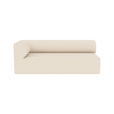 Audo Copenhagen Eave Sectional, 38" Depth, Left Corner, 76" in Logan Jasmine, packshot on white