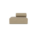 Audo Copenhagen Eave Sectional, 38" Depth, Left Open End in Audo Bouclé 02, packshot on white