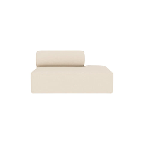 Audo Copenhagen Eave Sectional, 38" Depth, Right Open End in Logan Jasmine, packshot on white