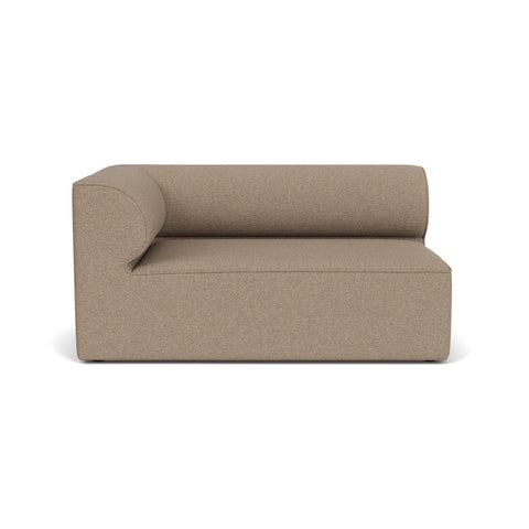 Audo Copenhagen Eave Sectional, 38" Depth, Left Corner, 57" in Logan Flint, packshot on white