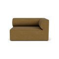 Audo Copenhagen Eave Sectional, 38" Depth, Right Corner, 57" in Audo Bouclé 06, packshot on white