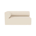 Audo Copenhagen Eave Sectional, 38" Depth, Left Corner, 57" in Logan Jasmine, packshot on white