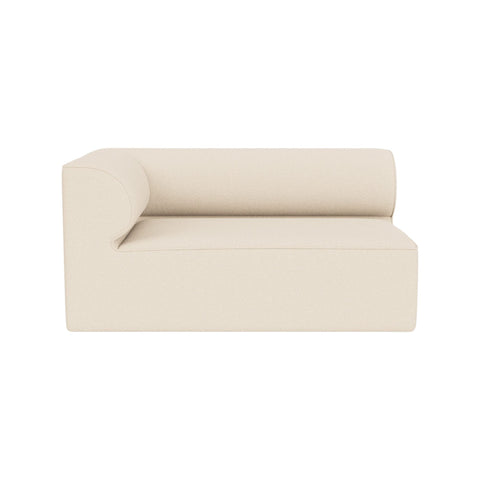 Audo Copenhagen Eave Sectional, 38" Depth, Left Corner, 57" in Logan Jasmine, packshot on white