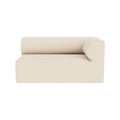 Audo Copenhagen Eave Sectional, 38" Depth, Right Corner, 57" in Logan Jasmine, packshot on white