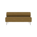 Audo Copenhagen Eave Dining Sofa, Open Section 65" in Audo Bouclé 06, packshot on white