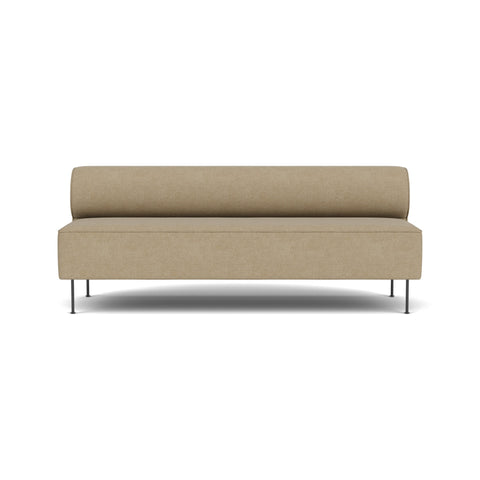 Audo Copenhagen Eave Dining Sofa, Open Section 79" in Audo Bouclé 02, packshot on white