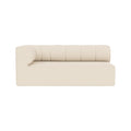 Audo Copenhagen Eave Seamline Modular Sofa, Straight Modules, 34" Depth, Left Corner 68" in Logan Jasmine, packshot on white