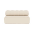 Audo Copenhagen Eave Seamline Modular Sofa, Straight Modules, 34" Depth, Open Section 68" in Logan Jasmine, packshot on white