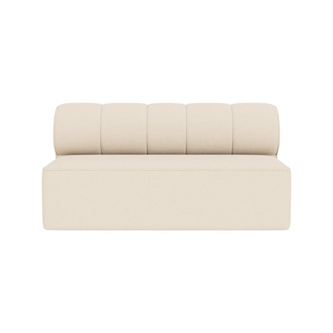 Audo Copenhagen Eave Seamline Modular Sofa, Straight Modules, 34" Depth, Open Section 68" in Logan Jasmine, packshot on white