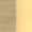 Audo Copenhagen Natural Oak and Polished Brass material swatch