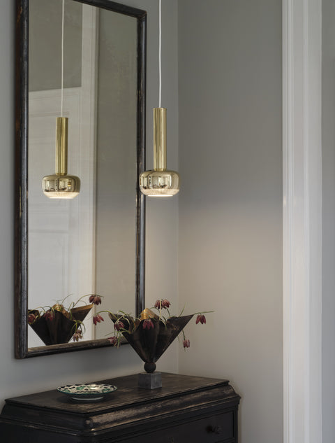 VL 56 Pendant by Louis Poulsen in Brass