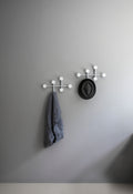 white powder coated coat rack by audo copenhagen