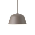 muuto ambit pendant lamp in taupe