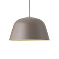 muuto ambit pendant lamp in taupe