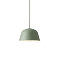 muuto ambit pendant lamp in dusty green