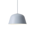 muuto ambit pendant lamp in light blue