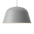 muuto ambit pendant lamp in grey 