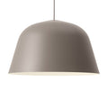 muuto ambit pendant lamp in taupe