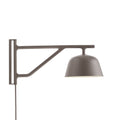 muuto wall lamp in taupe 